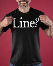 Line T-Shirt Theater Teacher Actor Shirts Christmas Presents For Adults Classic T-Shirt apparel-classic-tshirt-lifestyle-front-181