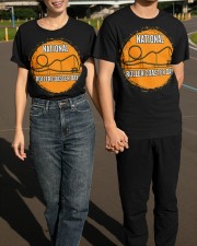Great Roller Coaster Day Gift for Roller Coasters Park Fan T-Shirt Classic T-Shirt apparel-classic-tshirt-lifestyle-front-145
