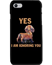 Yes i am ignoring you dachshund IGNORING Phone Case thumbnail