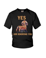 Yes i am ignoring you dachshund IGNORING Youth T-Shirt thumbnail