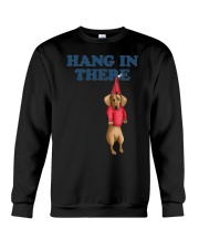 dachshund hang in there Crewneck Sweatshirt thumbnail