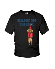 dachshund hang in there Youth T-Shirt thumbnail