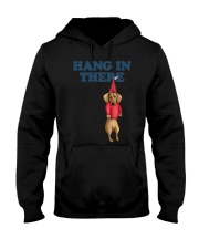dachshund hang in there Hooded Sweatshirt thumbnail