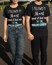 I Followed My Heart And It Led Me To A Roller Coaster Shirt Gift For Roller Coaster Lover Classic T-Shirt apparel-classic-tshirt-lifestyle-front-145