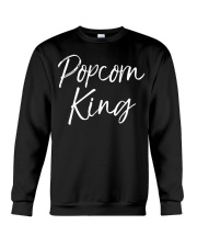 Popcorn King T-Shirt Cinema Movie Snack Shirt Best Gifts For Theater Lovers Crewneck Sweatshirt tile