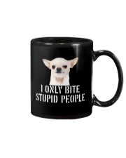 I only Bite Stupid People chihuahua Mug thumbnail