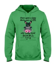 Once upon a time there was a girl frenchie Hooded Sweatshirt thumbnail