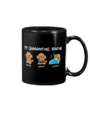 My Quarantine Routine poodle Mug thumbnail