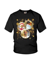 Dachshund T-shirt Christmas gift for friend Youth T-Shirt thumbnail