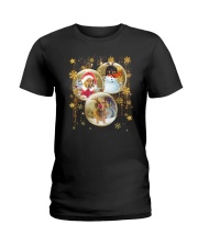 Dachshund T-shirt Christmas gift for friend Ladies T-Shirt thumbnail