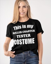 This Is My Roller Coaster Tester Costume Shirt Funny Halloween Roller Coaster Gift Ideas Classic T-Shirt apparel-classic-tshirt-lifestyle-front-100
