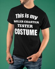 This Is My Roller Coaster Tester Costume Shirt Funny Halloween Roller Coaster Gift Ideas Classic T-Shirt apparel-classic-tshirt-lifestyle-front-88