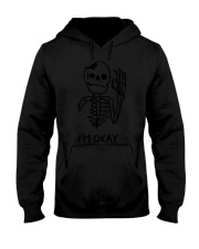 Skeleton I'm Okay T-Shirt Funny Graphic Tee Best Birthday Gifts For Best Friend Hooded Sweatshirt tile