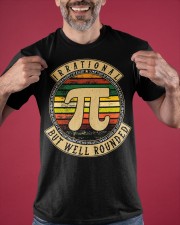 Pi Symbol Irrational But Well Rounded Shirt Pi Day Funny Nerd T-Shirts Math Lovers Gifts Classic T-Shirt apparel-classic-tshirt-lifestyle-front-181