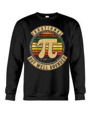 Pi Symbol Irrational But Well Rounded Shirt Pi Day Funny Nerd T-Shirts Math Lovers Gifts Crewneck Sweatshirt tile
