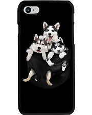 husky T-shirt Phone Case thumbnail