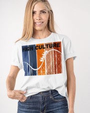 High Culture Roller Coasters Vintage Shirt Vacation Gifts For Roller Coaster Lovers Classic T-Shirt apparel-classic-tshirt-lifestyle-front-100