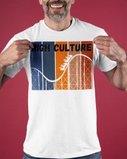 High Culture Roller Coasters Vintage Shirt Vacation Gifts For Roller Coaster Lovers Classic T-Shirt apparel-classic-tshirt-lifestyle-front-181