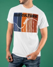 High Culture Roller Coasters Vintage Shirt Vacation Gifts For Roller Coaster Lovers Classic T-Shirt apparel-classic-tshirt-lifestyle-front-88