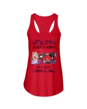 Sewing Is Not A Hobby It'S A 2020 DACHSHUND Ladies Flowy Tank thumbnail