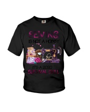 Sewing Is Not A Hobby It'S A 2020 DACHSHUND Youth T-Shirt thumbnail