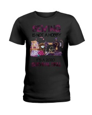 Sewing Is Not A Hobby It'S A 2020 DACHSHUND Ladies T-Shirt thumbnail