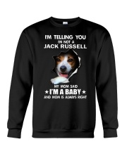 I'm telling you i'm not a jack russell Crewneck Sweatshirt thumbnail
