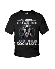 Whew That Was Close I Almost Had To Dachshund Youth T-Shirt thumbnail