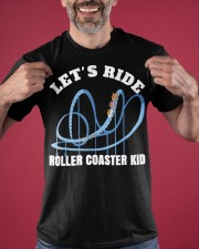 Let's Ride Roller Coaster Kid Shirt For Boys Girls Roller Coaster Lover Gifts For Child Classic T-Shirt apparel-classic-tshirt-lifestyle-front-181