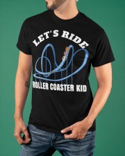 Let's Ride Roller Coaster Kid Shirt For Boys Girls Roller Coaster Lover Gifts For Child Classic T-Shirt apparel-classic-tshirt-lifestyle-front-88