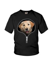 golden retriever Youth T-Shirt thumbnail