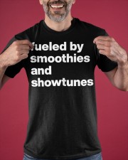 Fueled By Smoothies And Showtunes Shirt Broadway Musical Funny Quotes T-Shirts for Fans Classic T-Shirt apparel-classic-tshirt-lifestyle-front-181