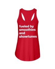 Fueled By Smoothies And Showtunes Shirt Broadway Musical Funny Quotes T-Shirts for Fans Ladies Flowy Tank tile
