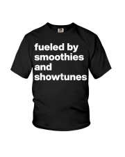 Fueled By Smoothies And Showtunes Shirt Broadway Musical Funny Quotes T-Shirts for Fans Youth T-Shirt tile