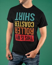 This Is My Roller Coaster Shirt Upside Down Rollercoaster T-Shirt Funny Clothing Classic T-Shirt apparel-classic-tshirt-lifestyle-front-88