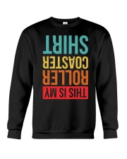 This Is My Roller Coaster Shirt Upside Down Rollercoaster T-Shirt Funny Clothing Crewneck Sweatshirt tile