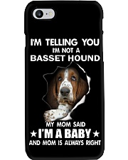 I'm telling you i'm not a basset hound Phone Case thumbnail