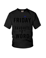 Friday Is My Second Favorite F Word Shirt End Of The Week Humor T-Shirt Men Women Gift Youth T-Shirt tile