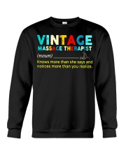 Vintage Massage Therapist Definition T-Shirt Funny Therapy Shirts Ot Month Gifts Crewneck Sweatshirt tile