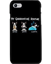 My Quarantine Routine boston Phone Case thumbnail