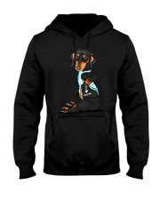 Dachshund Love Mom Hooded Sweatshirt thumbnail