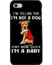 Pitbull Lovemom I'm Telling You I'm Not A Dog Phone Case thumbnail