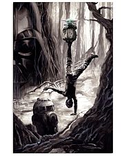 baby yoda training luke 11x17 Poster front
