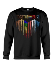 hand color Crewneck Sweatshirt thumbnail