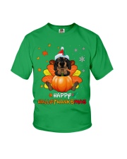 dachshund hallothanksmas Youth T-Shirt thumbnail