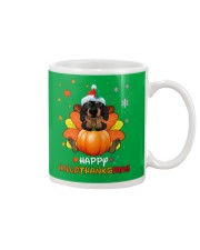 dachshund hallothanksmas Mug thumbnail