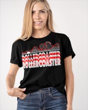 Rollercoaster T-Shirt Roller Coaster Amusement Theme Park Thrilling Thrillseeker Shirt Classic T-Shirt apparel-classic-tshirt-lifestyle-front-100