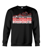 Rollercoaster T-Shirt Roller Coaster Amusement Theme Park Thrilling Thrillseeker Shirt Crewneck Sweatshirt tile
