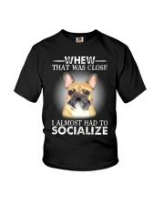 french bulldog Youth T-Shirt thumbnail