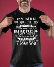 My Man The Day I Met You I Found My Missing Piece Shirt Anniversary Day Husband Gift Ideas Classic T-Shirt apparel-classic-tshirt-lifestyle-front-181